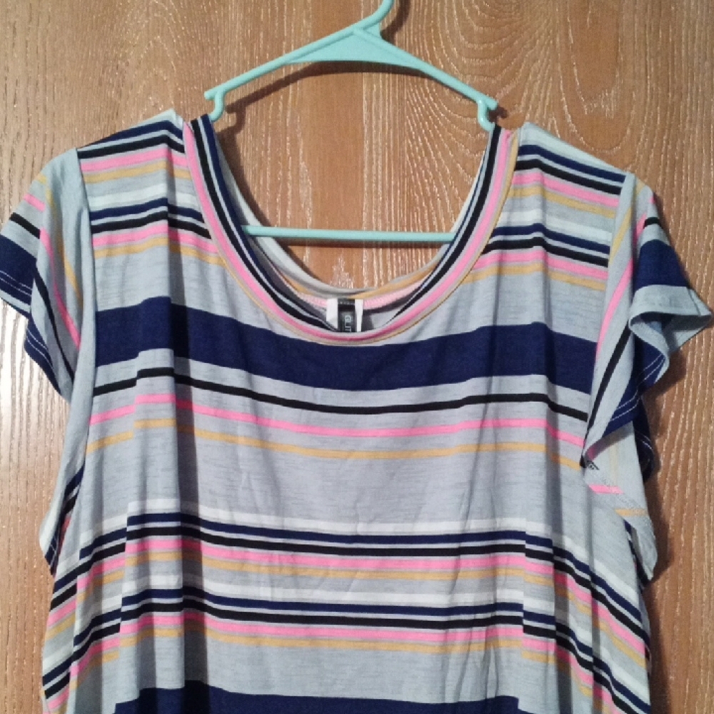 Striped Multicolor Women's Top